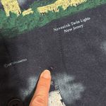 Art Unlimited Sportswear Sweater Adult M Blue Lighthouse Button Up USA Made Size M Photo 3