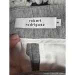 Robert Rodriguez Heather Grey High Waist Button Detail Knit Shorts NWT Size S Photo 2