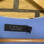 Ralph Lauren Lauren Blue Floral Dress Size 2 Photo 7