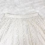 Grace Elements Ivory Cream Lace Midi Skirt A-Line Fit & Flare Size Small New Photo 3