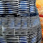 Kate Spade Saturday Striped Mini Skirt Navy/White size 2 Photo 8