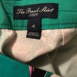 J.Crew  FLORAL GREEN PENCIL STRETCHY SKIRT 4 Photo 3