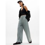 Athleta New 14 Pinnacle High Rise Trouser Nickel Size 14 Regular Photo 1