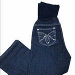 Bella Vida Maternity size medium blue jeans Photo 1