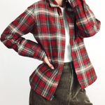 Vintage POLO Jeans Co. Ralph Lauren Quilted Plaid Jacket | Size S Red Photo 1