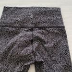 Lululemon Wunder Under High Rise Leggings Luon Suited Jacquard Black White Sz 6 Photo 6