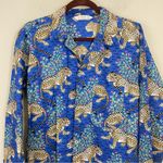 Printfresh  Bagheera Men's Long Sleep Shirt‎ Sapphire Size XS Photo 4