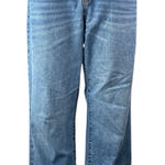 Edited by Remi Bader Women's Blue High Rise Loose Straight Denim Jeans Size 8 Photo 0