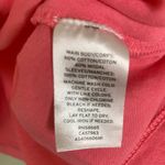 1901  Eyelet Sleeve T Shirt Top Pink Sz Small Photo 2