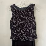 Vtg Y2K Scott McClintock Dress Millennium 2000 Formal Evening Gown Rhinestone 14 Black Photo 3