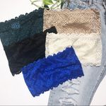 Free People NUDE  Seamless Lace Bandeau bra Photo 7