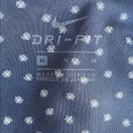 Nike Dri-FIT Navy and White Yoga Dots Twist 7/8 Capri Tights Photo 5