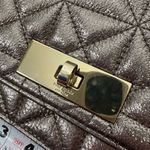 Kate Spade Sedgewick Place Quilted Metallic Gray Bag Photo 2
