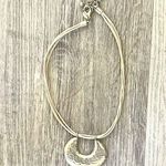 Chico's Chico’s gold hammered pendant necklace on cord Photo 12