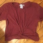 Rust Twist Front Top Size XS Photo 0