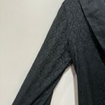 H&M black jacquard robe Size Small Photo 3