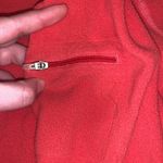 Women's L.L Bean pink lightweight fleece quarter zip winter fall outdoors hike Photo 4