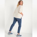 Old Navy NWT  Full Panel OG Straight Maternity Jeans in Ayla Wash - Size 6 Long Photo 2