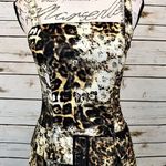 Alberto Makali Rare 80’s Leopard Lace Bodycon Dress Photo 2