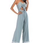 Gray Casual Top jumpsuit Size M Photo 1