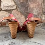 Miz Mooz  Red Brown Strappy
Heeled Leather Kipling Wedge Sandal Photo 5