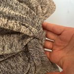 UGG  Twist Knotted Front Long Sleeve Comfy Cozy Merle Heathered Shirt Photo 3