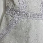 Charo Ruiz Zuma Eyelet Embroidered White Romper Womens XS New Photo 5