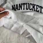Champion  Reverse Weave Nantucket Cropped Sweatshirt Size Medium Photo 6
