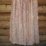 Mac Duggal 5509 SEQUINED WRAP OVER 3/4 SLEEVE GOWN Photo 9