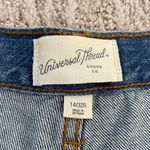 Universal Threads New High Rise Wide Leg Jeans Medium Wash Denim Photo 13