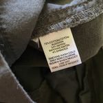 Loft Ann Taylor skinny gray green dress pants with ankle zippers size 4 Photo 9