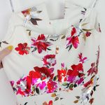 Black Halo NWT Eve Lena Sheath Midi Dress in Floral Fire Blossom Size 2 NEW Photo 8