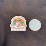 The cutest pin/magnet with the sharpest twist Purple Photo 1