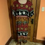 Vintage 90s safari animal print maxi dress Size undefined Photo 4