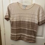 Geoffrey Beene FINAL MARKDOWN  short sleeve sweater large Photo 0