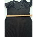 No Boundaries NWT Black Ribbed Dress XXL Bodycon Stretch Goth Rave Witchy Lace Photo 11