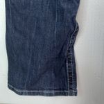 Miss Me 31x33 Signature Rise Boot Dark Wash Bling Flap Pocket Denim Jeans Photo 2