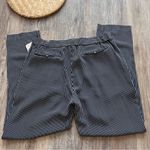 Equipment NWT  100% silk Soren pants blue and white vertical pinstripe Photo 9