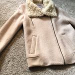 ZARA  jacket/coat, faux fur collar, size small Photo 11