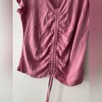 Olivia Rae Livi by Pink Ruched Short Sleeve Top Photo 1
