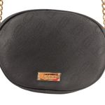 Bebe  Black Circle Chain Crossbody Purse NWOT Photo 0