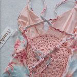 frankie's bikinis  one pieces swimsuit poppy wild flowers with crochet front:0W4 Photo 5