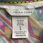 Trina Turk  Peruvian Stripe Kimono Swimsuit batwing spring Cover-Up Dress small Photo 2