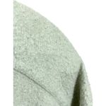 PacSun Green Cropped Jacket Shacket Womens M Button Front Comfort Cozy Layers Photo 1