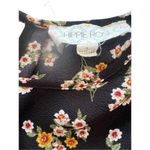 Hippie Rose  FLOWERS blouse top size L Photo 3