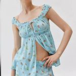 Urban Outfitters Out From Under Lilly Babydoll Light Blue
Fruit Print Top Size M Photo 0