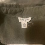 Tribal Jeans Shirt Dress Green Ladies Size Small Sleeveless Cut Out Back Photo 2