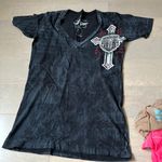 Affliction Women’s  T-shirt size Medium Y2K Photo 0
