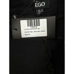 EGO  - Frill Side Bandeau Denim Mini Dress in Black Photo 2