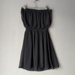 EXPRESS  sz XS black‎ strapless mini sun dress Photo 6